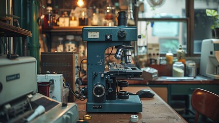 Fototapeta premium Laboratory Essentials: Equipment for Scientific Inquiry