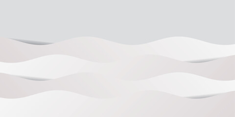 波　グラデーション　シルエット　立体　背景	