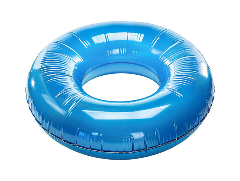 Pool sea inflatable life boul isolated