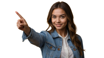 female doctor showing thumbs up