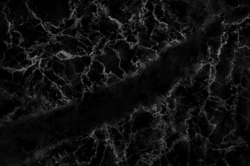 Black and White background marble wall texture for design art work, seamless pattern of tile stone with bright and luxury.