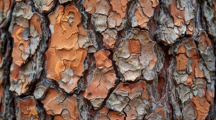 Close up of tree bark texture