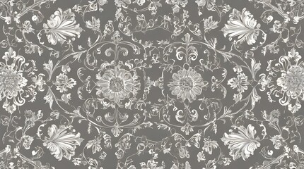 Obraz premium Abstract gray wallpaper with a white background illustration.
