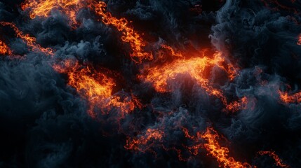Fototapeta premium abstract blaze fire flame texture for banner background