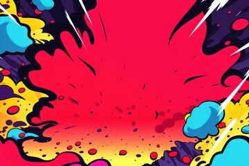 Comic melt effect backgrounds abstract pattern.