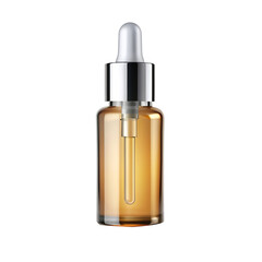 serum bottle isolated on transparent background