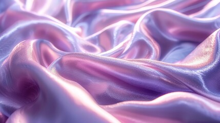 Obraz premium A close-up view of a pink and purple fabric with a soft, tactile feel The embellishments also have a soft touch