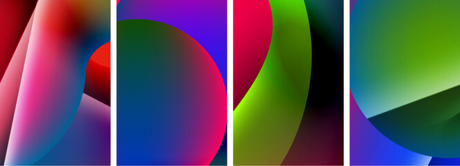 Abstract colors. Abstract backgrounds for wallpaper, business card, cover, poster, banner, brochure, header, website