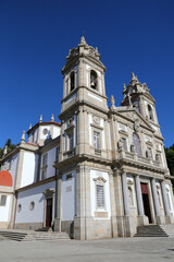 Bom Jesus do Monte church, famous landmark of Braga, Portugal