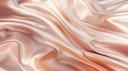 Obraz premium Elegant Luxury Fabric Abstraction in Three-Dimensional Illustration