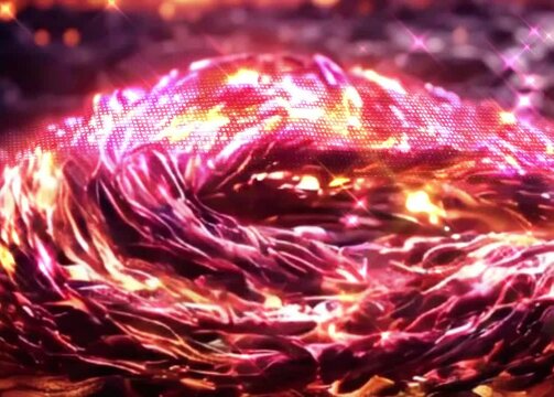 luxury pink lightning loop effect lightning line of luminous Fire and Ice 3D animation motion