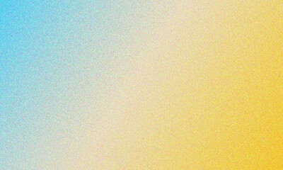 Summer gradient background, blur, noise, grain texture. Vector illustration