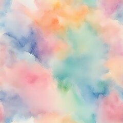 colorful pastel watercolor  - 1