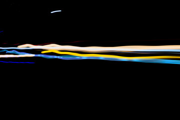 affect colorful light lines