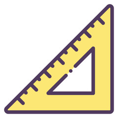 triangle ruler icon
