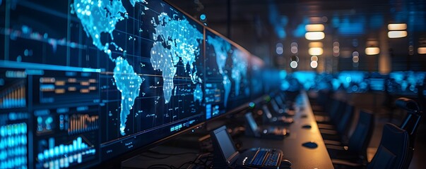 Cybersecurity Monitoring Global Threats in Real Time Amidst Evolving Digital Landscape and Interconnected Challenges