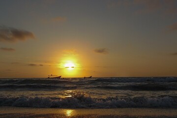 atardecer