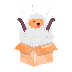 Eid Day Flat Style Stickers
