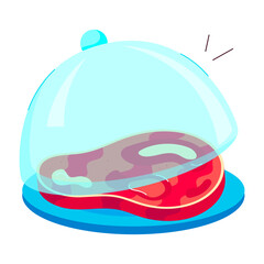 Eid and Hajj Rituals Flat Stickers