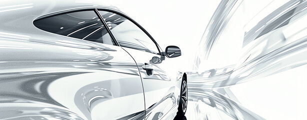 futuristic car, AI generated