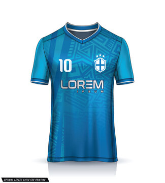 Soccer jersey template sport t shirt design
