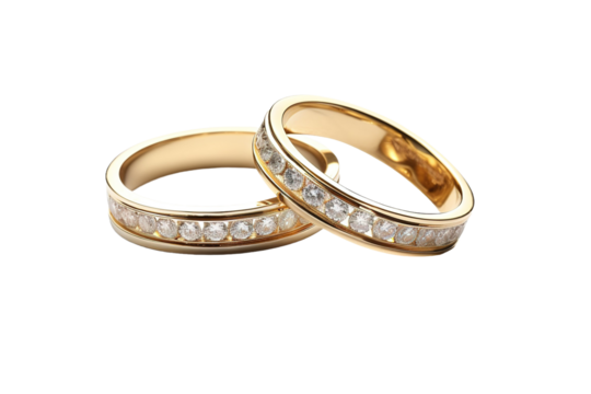 Whispering Love on White or PNG Transparent Background.