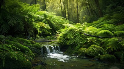 The enchanting forests of New Zealand, with their lush greenery, hidden waterfalls, and rich biodiversity