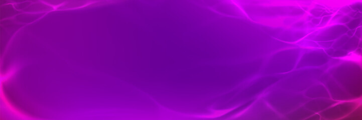 Pink water caustic light effect. Realistic vector illustration of bright background with swimming pool or sea deep with overlay effect. Ocean underwater or surface bg with sun shadow and refraction.