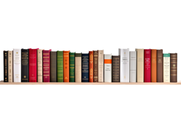 The Literary Guardians: A Glimpse Into the World of Knowledge on White or PNG Transparent Background.