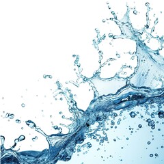 water splashing illustration