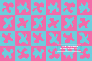 Abstract Background | Geometric Background - Pattern, Website Design, Wallpaper, Packaging, Wall Art, Poster, Banner, Profile, Apparel, Textiles, Interior Design (2 Colors) - 
DL.4.82