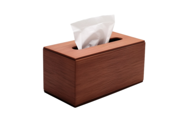 The Whispering Wood: A Tissue Dispensers Tale on White or PNG Transparent Background.