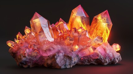 Enhance your fantasy gaming experience with this highquality glowing mana crystal  perfect for showcasing arcane energy.