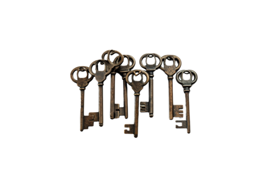 The Melodic Symphony of Forgotten Memories on White or PNG Transparent Background.