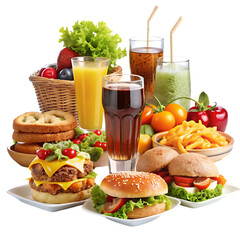 Ukoy isolated on transparent background