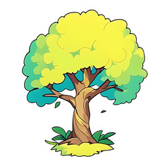 tree with green leaves