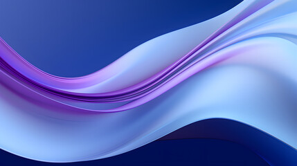 Digital purple blue wavy gradient curve abstract graphic poster PPT background