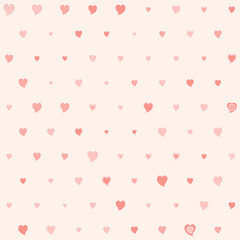  red hearts background pattern