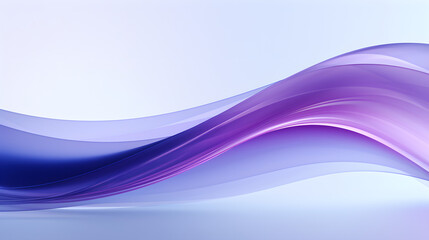 Fototapeta premium Digital purple blue wavy gradient curve abstract graphic poster PPT background