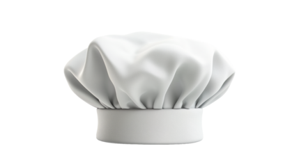 chef hat and cutlery, Chef hat isolated on transparent background
