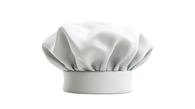 chef hat and cutlery, Chef hat isolated on transparent background