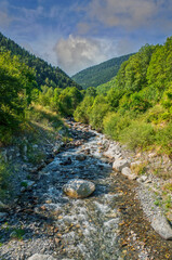 Vielha is the capital of the Aran Valley, municipality of Vielha and Medio Aran, Lerida, Spain