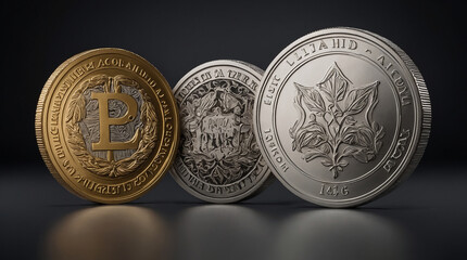 beautiful coin for business 