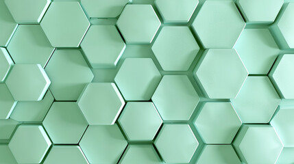 Mint green pattern radiates calm, ideal for serene digital spaces or nature-inspired designs,