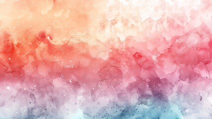 Background awash in a gentle blend of pastel watercolors, adds a touch of artistry and elegance to any design