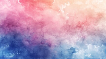 Obraz premium A canvas of soft pastels, this watercolor background provides an artistic backdrop for your creative vision to shine