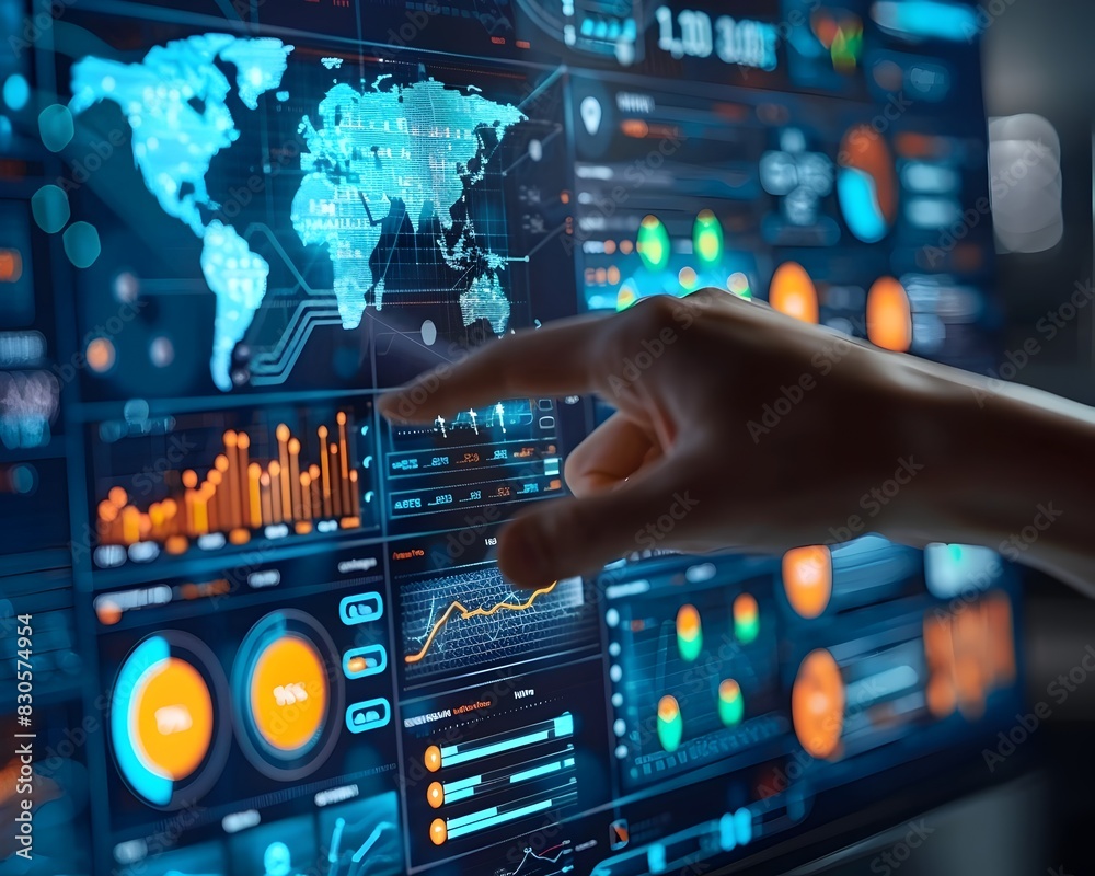 Poster comprehensive digital analytics dashboard for optimizing website conversion rates