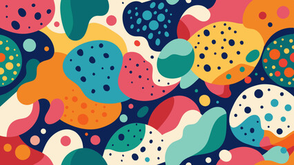 Manchas coloridas y abstractas