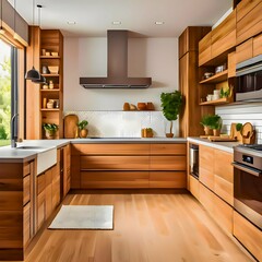 Fototapeta premium modern kitchen interior