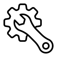 Fix Vector Line Icon Design